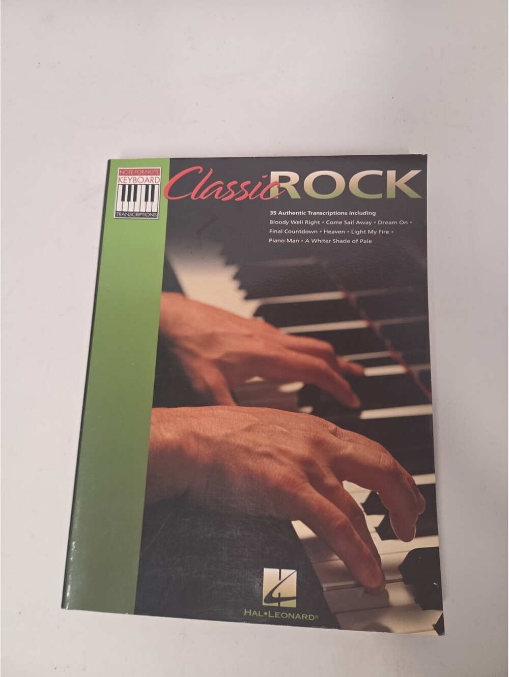 Classic Rock (Note-for-Note Keyboard Transcriptions) - Paperback - VERY GOOD